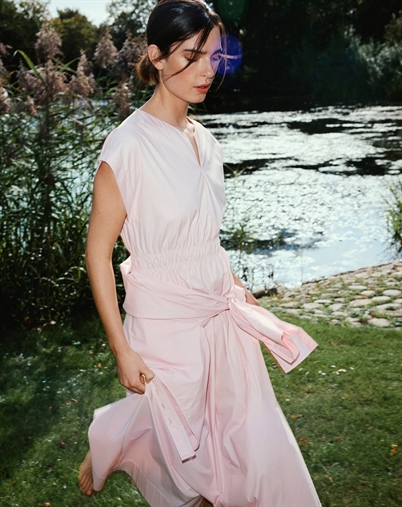 Msch Copenhagen - MSCHWiliane Kjole - Bleached Sand